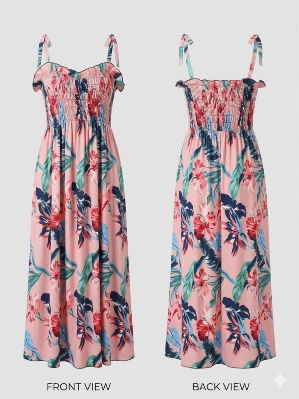 Dress Rouch Back